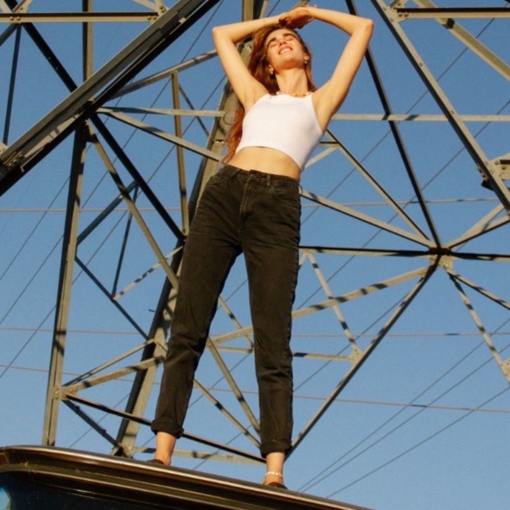 BDG Urban Outfitters Black Mom Jeans